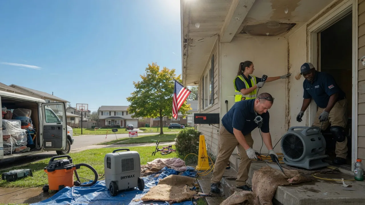 Water Damage Restoration in Normangee, TX near me